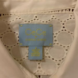 White collared dress